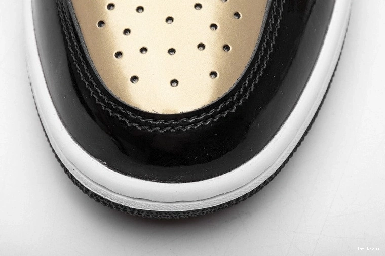 Patent Toe Gold Retro High NRG 1 861428-007 Jordan  0314